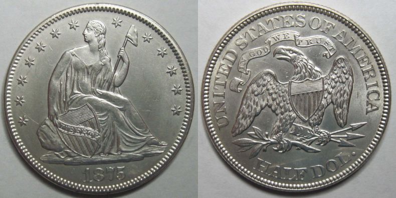 1875-Seated-Liberty-Half-Dollar---Is-It-Original?